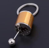 Shifter Fidget Stick Keychain Gold