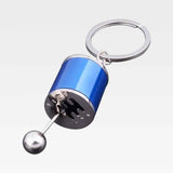 Shifter Fidget Stick Keychain Blue