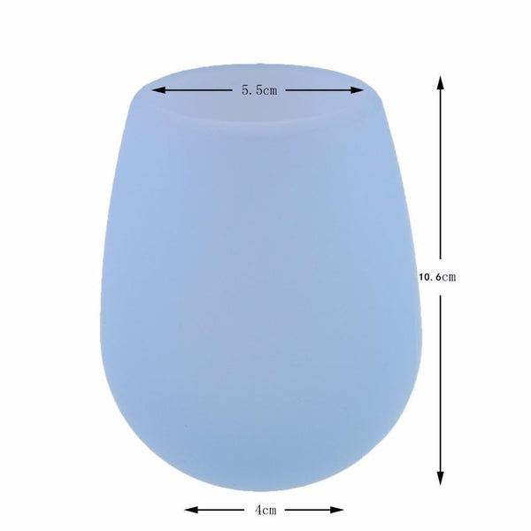 Silicone Wine Glasses (Set of 4)