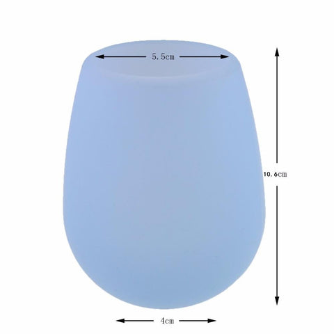 Silicone Wine Glasses (Set of 4)