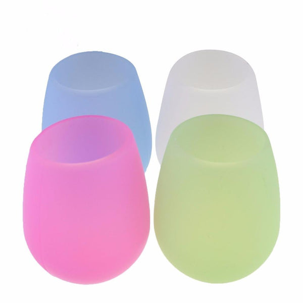 Silicone Wine Glasses (Set of 4)