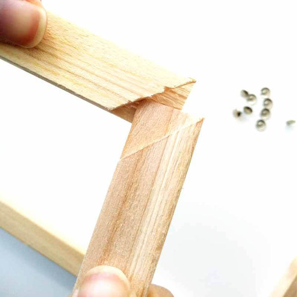 Wooden Frame for Paint-By-Numbers Canvases