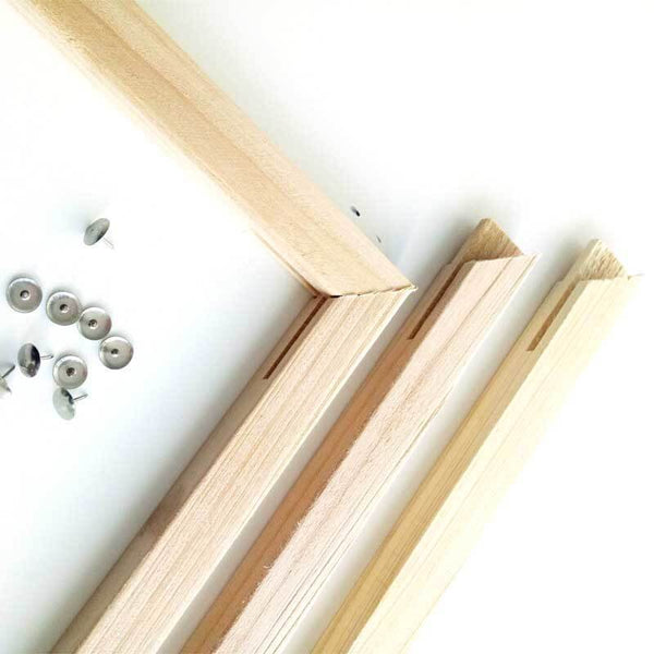 Wooden Frame for Paint-By-Numbers Canvases