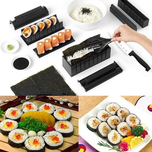 OishiSushi™ All-In-One DIY Sushi Making Kit (4 Roll Shapes)