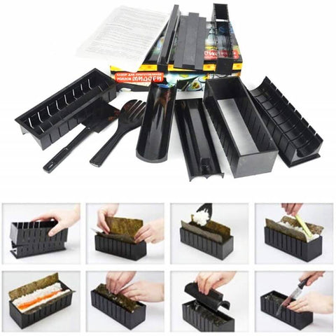 OishiSushi™ All-In-One DIY Sushi Making Kit (4 Roll Shapes)