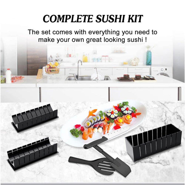 OishiSushi™ All-In-One DIY Sushi Making Kit (4 Roll Shapes)
