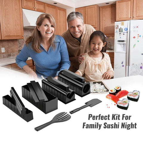 OishiSushi™ All-In-One DIY Sushi Making Kit (4 Roll Shapes)