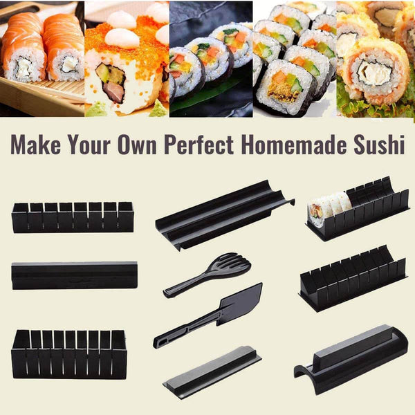 OishiSushi™ All-In-One DIY Sushi Making Kit (4 Roll Shapes)