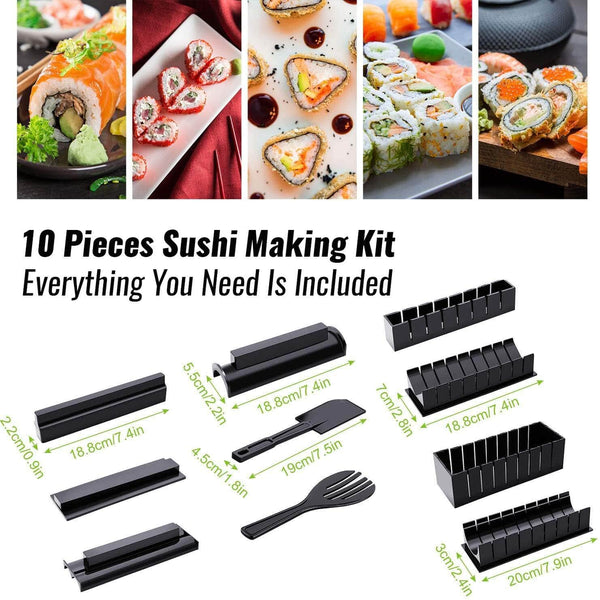 OishiSushi™ All-In-One DIY Sushi Making Kit (4 Roll Shapes)