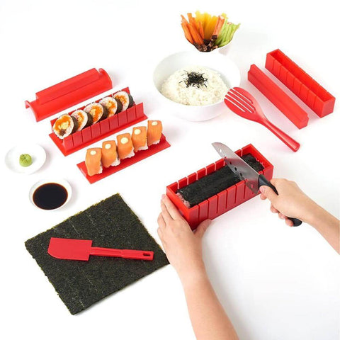 OishiSushi™ All-In-One DIY Sushi Making Kit (4 Roll Shapes)