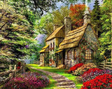 Dream Cottage Life Paint-By-Numbers Kit