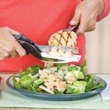 EasyCut™ 2-in-1 Knife and Cutting Board Food Chopper