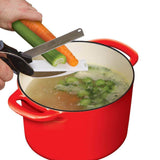 EasyCut™ 2-in-1 Knife and Cutting Board Food Chopper