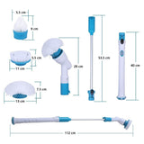 ScrubberPro™ 3-in-1 Electric Spin Cordless Rechargeable Scrubber