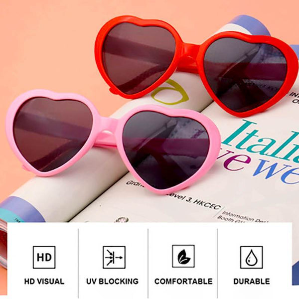 HaloHearts™ Magical Heart Diffraction Special Effect Glasses