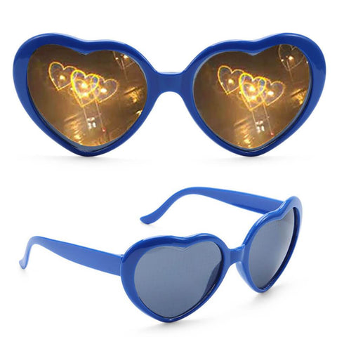 HaloHearts™ Magical Heart Diffraction Special Effect Glasses