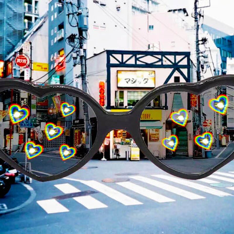 HaloHearts™ Magical Heart Diffraction Special Effect Glasses