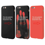 SensiCase ™ Heat Sensitive iPhone Case Red / iPhone 6/6s