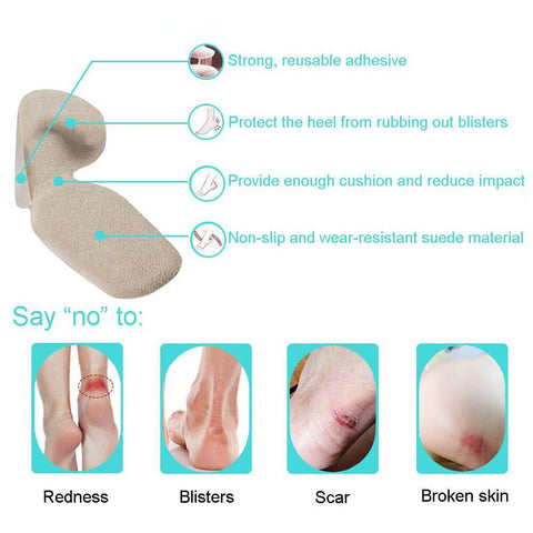 Comfort-Pro™ High Heel Protective Gel Cushion Inserts (4 Pairs)