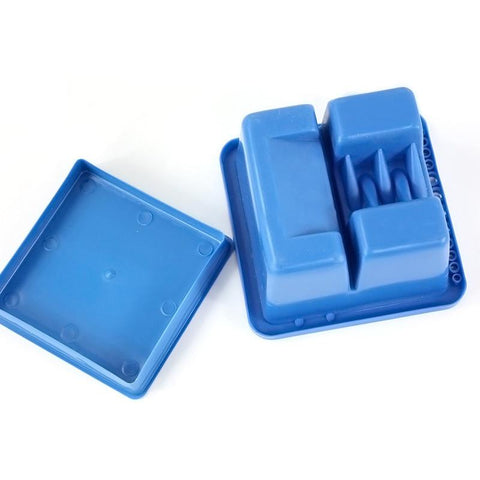 Twin Compartment Brush Washer