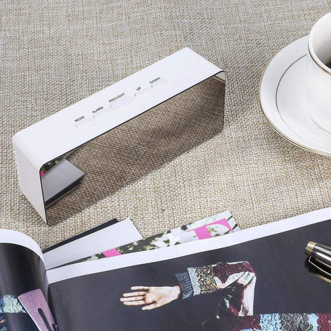 Lumina™ 3-In-1 LED Mirror Alarm Clock