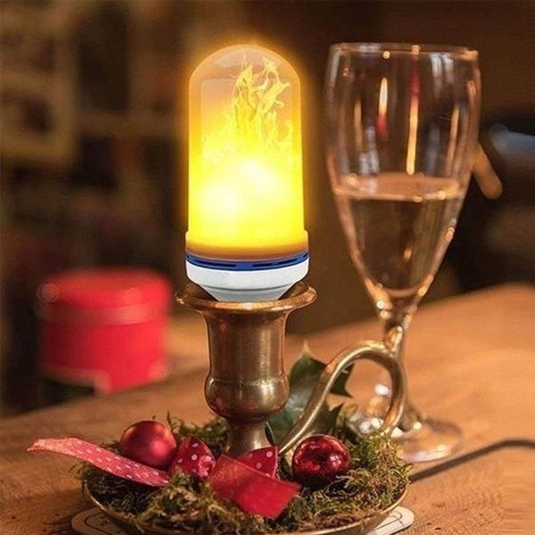 Flamex™ Realistic Flame Flickering Effect Light (Enhanced - Festive Edition)