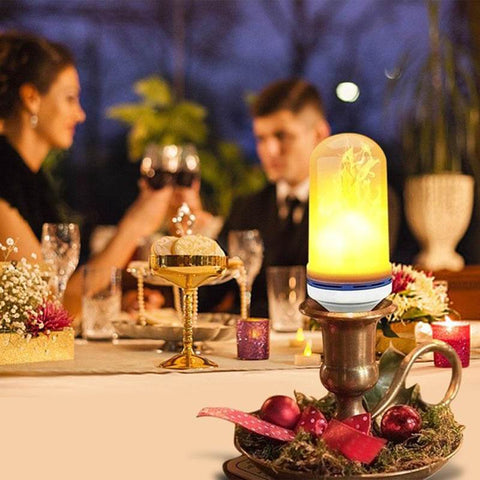 Flamex™ Realistic Flame Flickering Effect Light (Enhanced - Festive Edition)