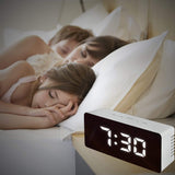 Lumina™ 3-In-1 LED Mirror Alarm Clock