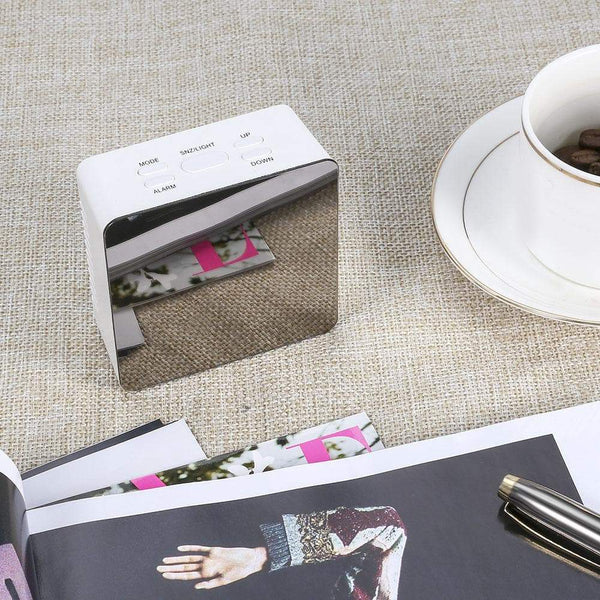 Lumina™ 3-In-1 LED Mirror Alarm Clock