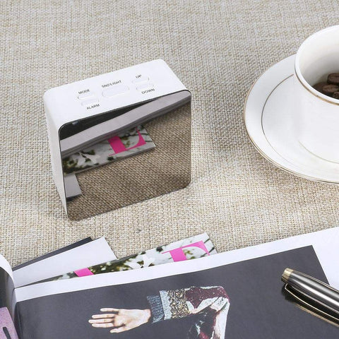 Lumina™ 3-In-1 LED Mirror Alarm Clock