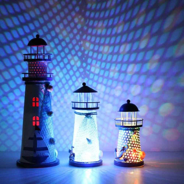 Oceanica LED Lighthouse Lantern Nightlight