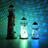 Oceanica LED Lighthouse Lantern Nightlight Large