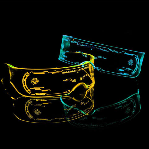 Futura™ Luminous Futuristic Multicolor LED Glasses
