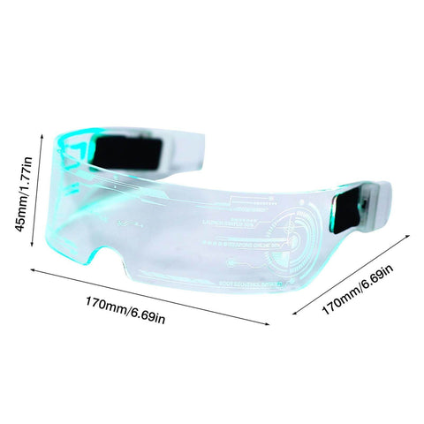 Futura™ Luminous Futuristic Multicolor LED Glasses
