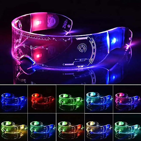 Futura™ Luminous Futuristic Multicolor LED Glasses
