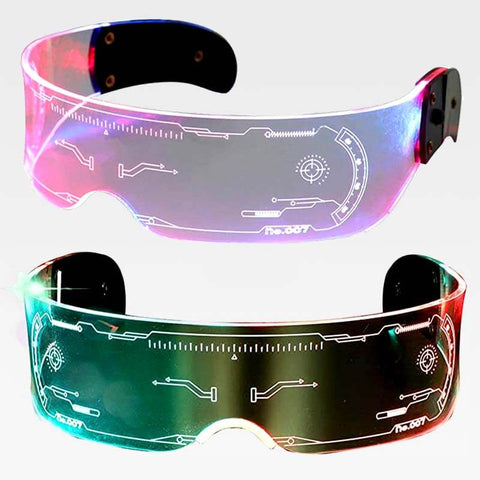 Futura™ Luminous Futuristic Multicolor LED Glasses