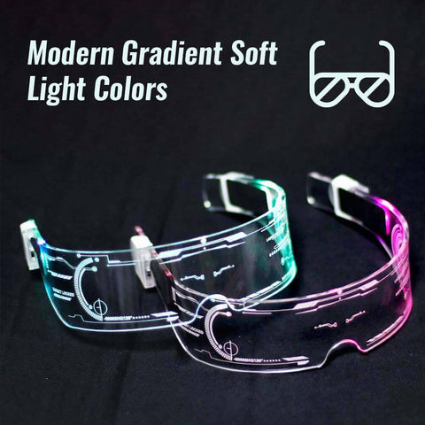 Futura™ Luminous Futuristic Multicolor LED Glasses