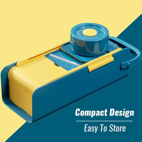 VeggiMagic™ All-In-One Cutter Chopper Slicer & Grater With Enhanced Safe Hand Guard (With Free Peeler Gift)