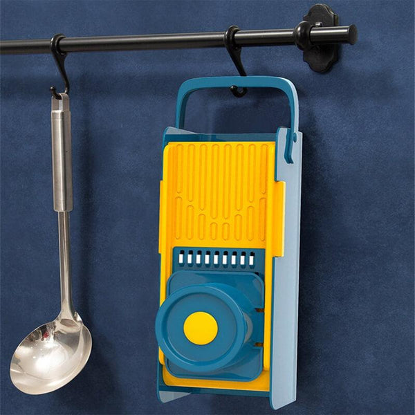 VeggiMagic™ All-In-One Cutter Chopper Slicer & Grater With Enhanced Safe Hand Guard (With Free Peeler Gift)