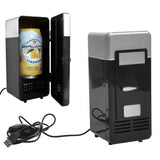 Portable 2-in-1 Mini USB Cooler Warmer Black