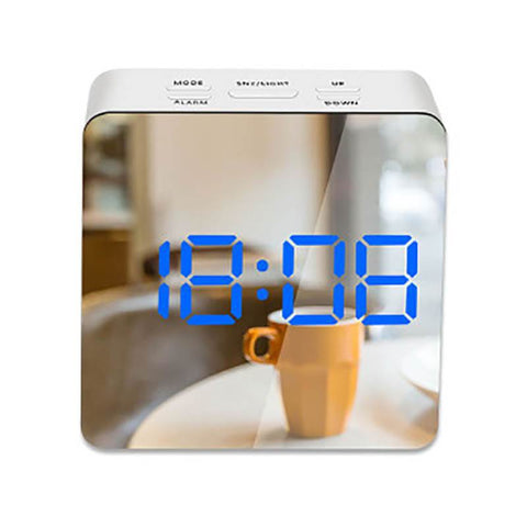 Lumina™ 3-In-1 LED Mirror Alarm Clock