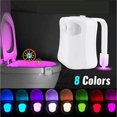 UVGlow™ 3-in-1 Toilet Bowl Night Light With Anti-Mold LED & Air Freshener  (Upgraded)