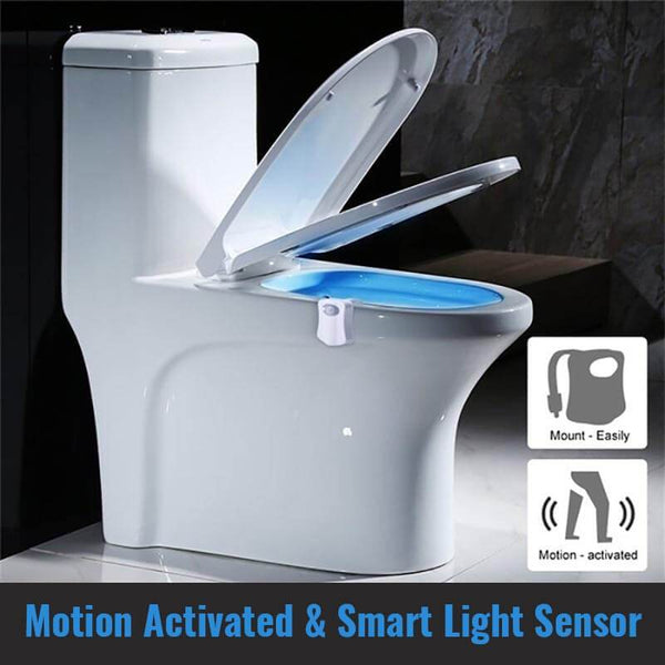UVGlow™ 3-in-1 Toilet Bowl Night Light With Anti-Mold LED & Air Freshener  (Upgraded)