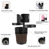 Flexi Multi-function Cup Holder Black