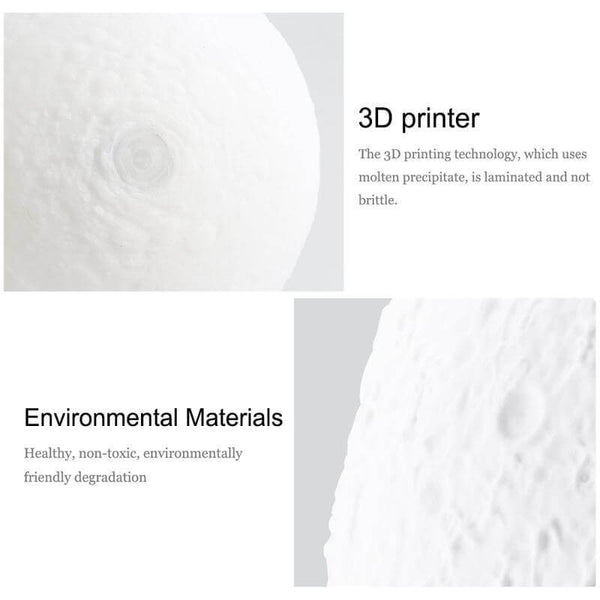 Multi-Color Moon Lamp