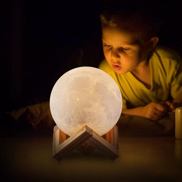 Multi-Color Moon Lamp