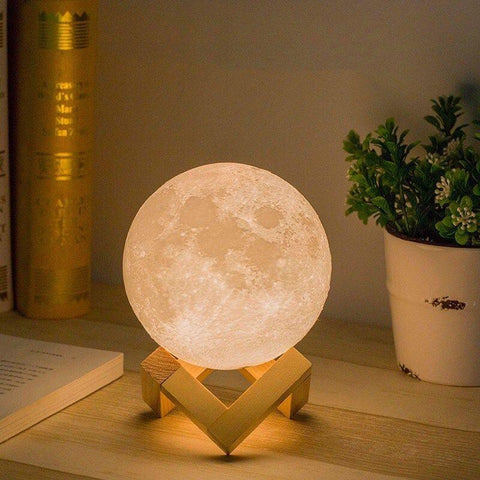 Multi-Color Moon Lamp