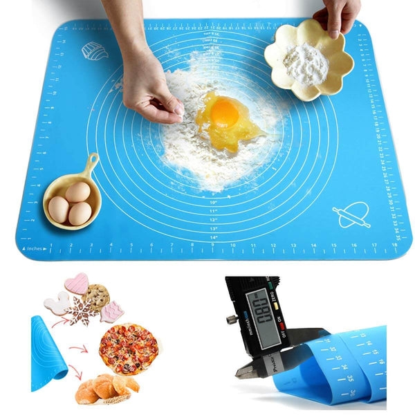 Nonstick Rollable Pastry Mat With Measurements