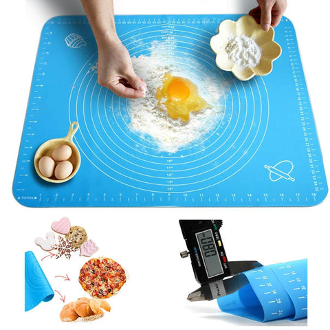 Nonstick Rollable Pastry Mat With Measurements