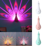 RoyalVain™ Peacock Projection Light White Lamp Body